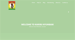 Desktop Screenshot of karibunyumbani.org